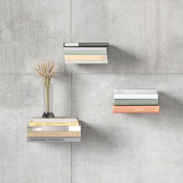 Zwevende boekenplanken (3 stuks) - Afbeelding 2
