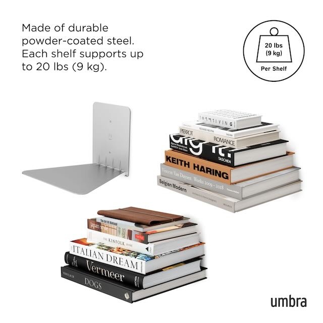 Zwevende boekenplanken (3 stuks) - Afbeelding 5