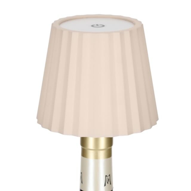 Flessenlamp LED ribbel