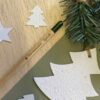 Potlood dat uitgroeit tot een kerstboom