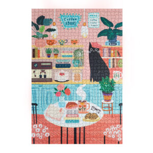 Puzzel Cat Café 1000 Stukjes