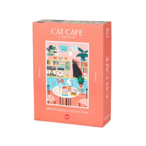 Puzzel Cat Café 1000 Stukjes