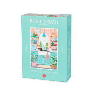 Puzzel Hond in Bubbelbad 1000 Stukjes