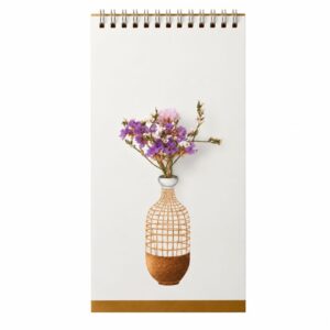 Flip vase gold