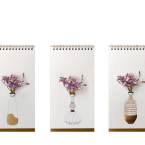 Flip vase gold