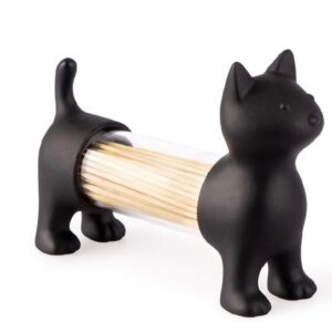 Tooth pickholder and shaker cat