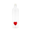Waterfles met Rood Hart 1,2 Liter