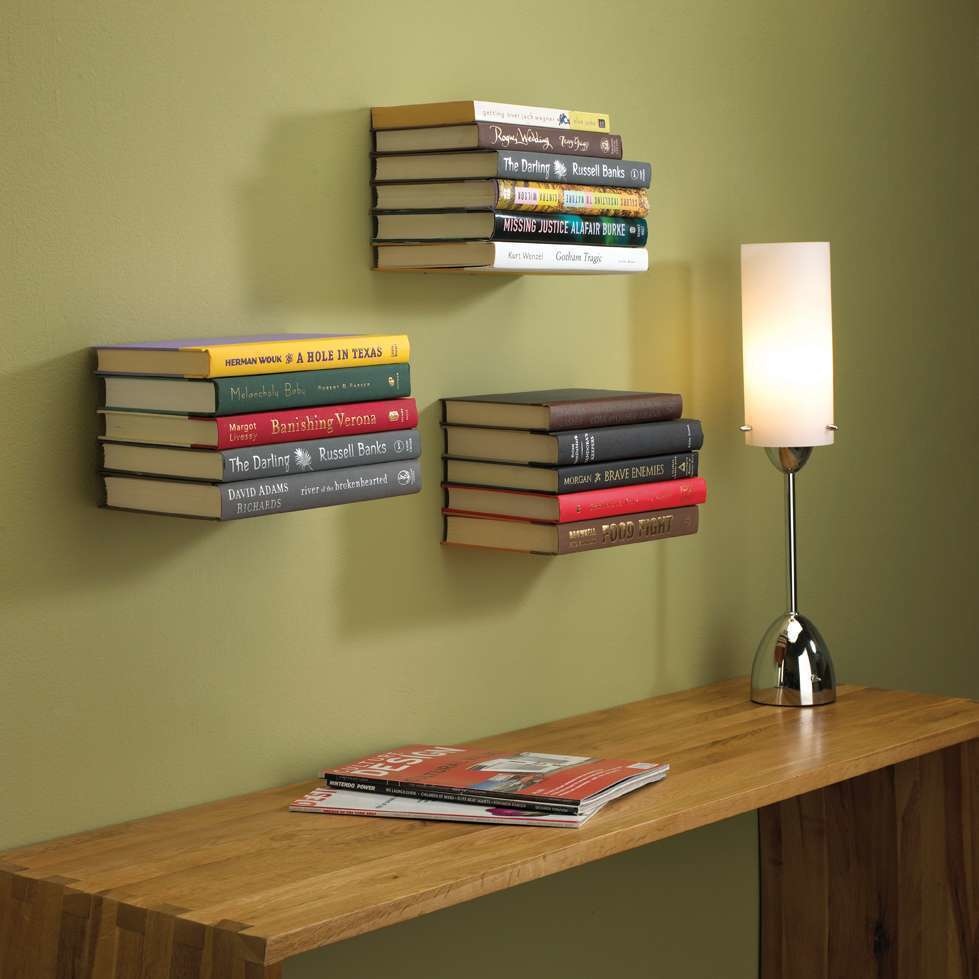 Zwevende boekenplanken (3 stuks) - Afbeelding 3
