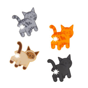 Sluitclips Kat – Gift Republic Cat Butt Bag Ties
