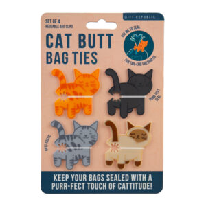Sluitclips Kat – Gift Republic Cat Butt Bag Ties